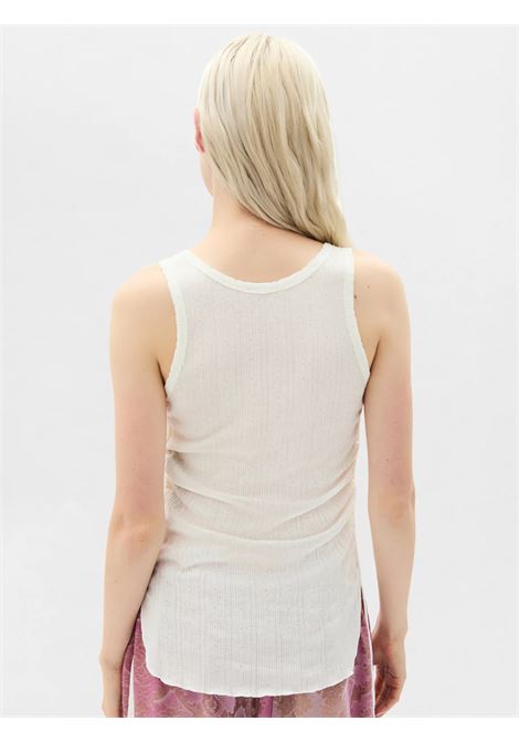 tank top mara donna bianco ANN DEMEULEMEESTER | B0011982 FA736002